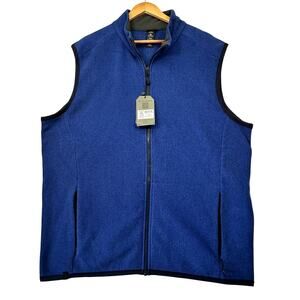 Stormtech Pure Earth Full Zip Vest Blue - Size 2XL -‎ NWT